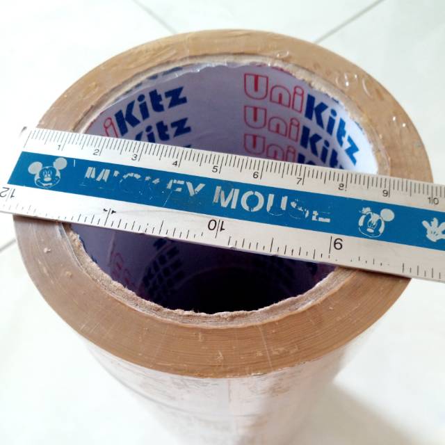 Lakban coklat 2&quot; / 45 mm isi panjang 72 Yard