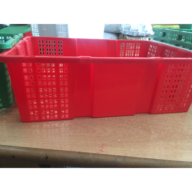 Keranjang buah manggis ( merah)