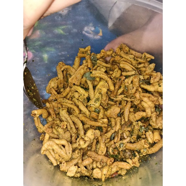 

usus krispi daun jeruk