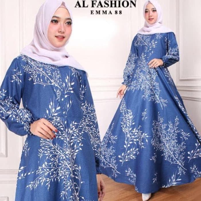  Gamis  Wanita Syari  Premium Nandia syari  Set  Khimar 