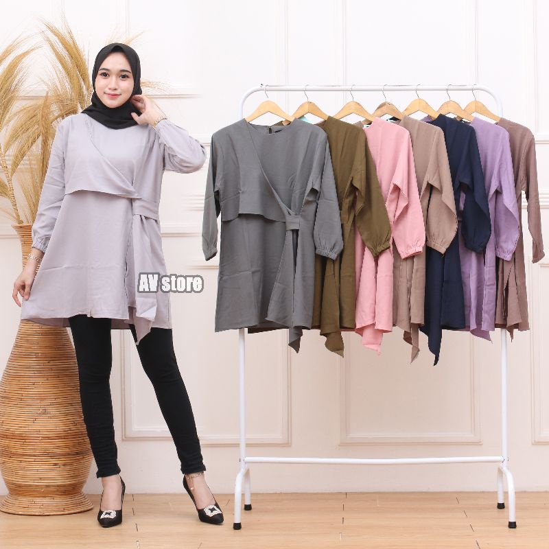 Tunik blouse shakila import