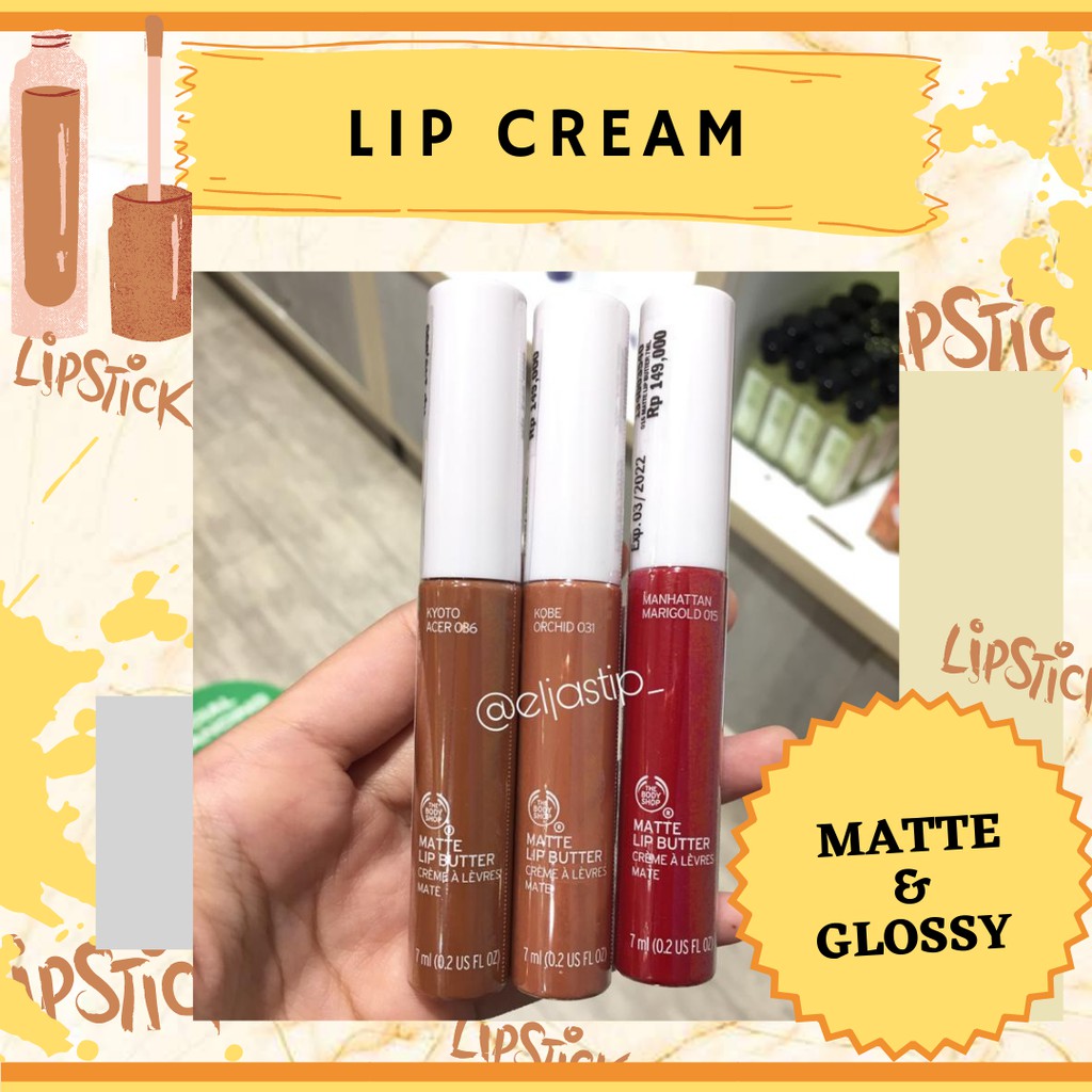 Lipstik Matte Lip Butter ORIGINAL THE BODY SHOP