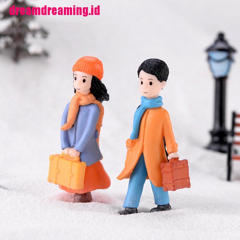 Miniatur Pasangan Kekasih Untuk Dekorasi Rumah Boneka