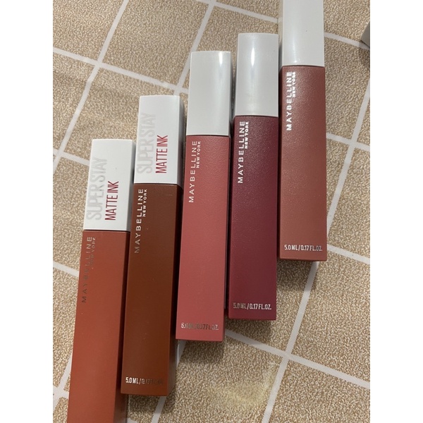 Bisa COD - Maybelline Superstay Matte Ink City Liquid Lipstick