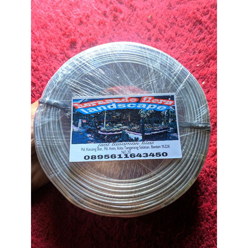 kawat bonsai alumunium (2mm)