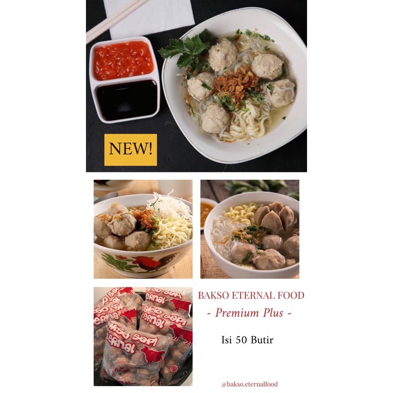 

Bakso Eternal Food (PREMIUM PLUS) isi 50