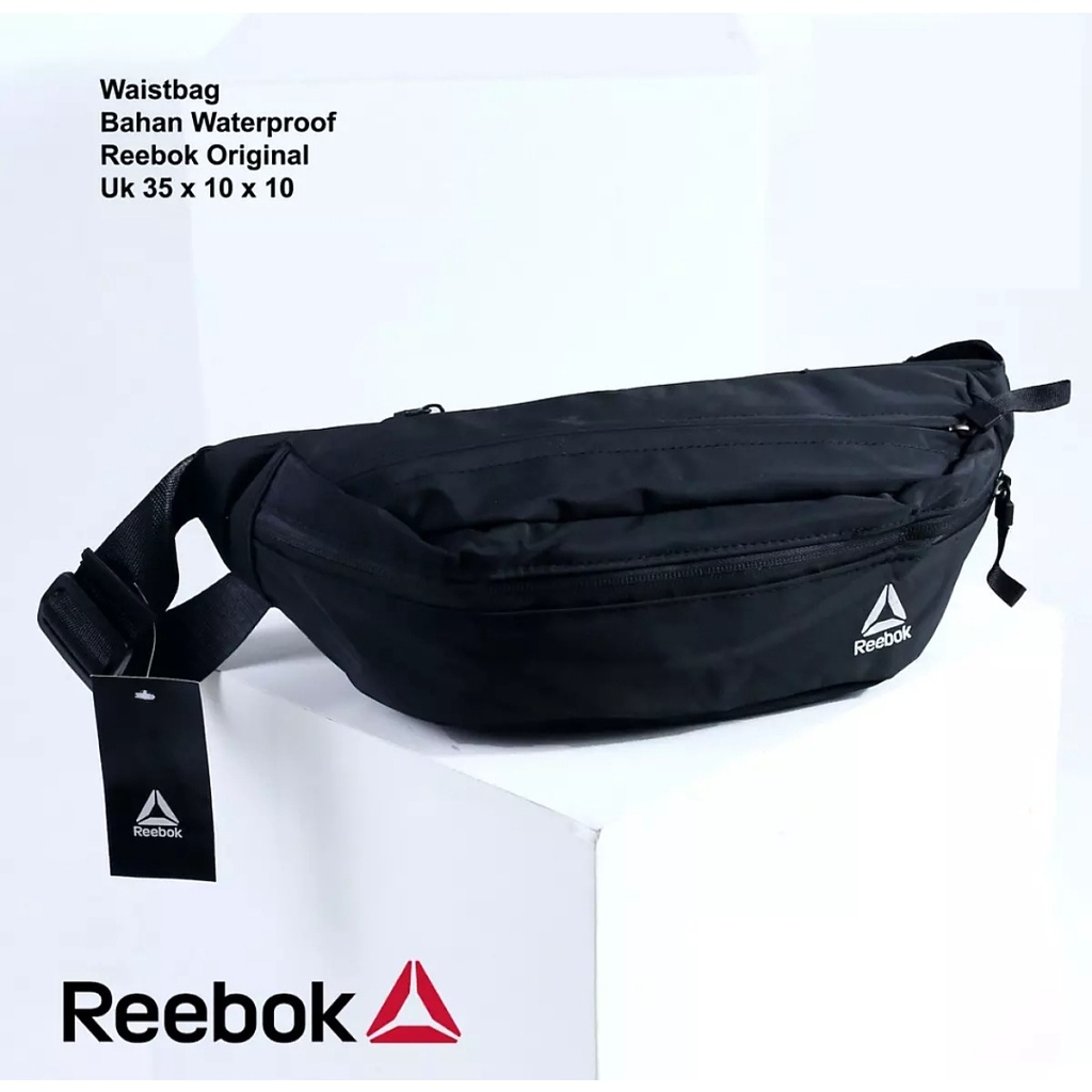 Tas Waistbag Reebok Champion Adidas Nik* supr*me Bahan Waterproof Import High Quality Tas Pinggang S