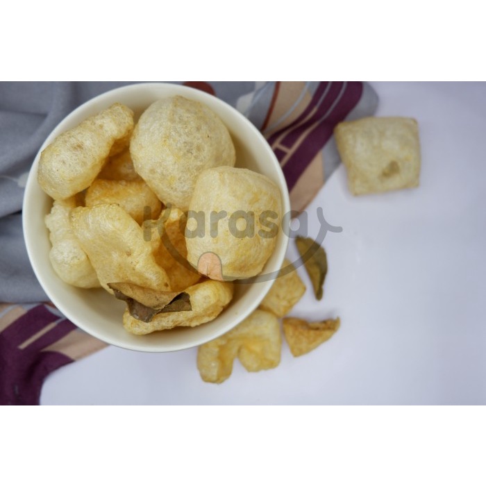 

KERUPUK KULIT SAPI ASIN DAUN JERUK 100gr - 100 gram