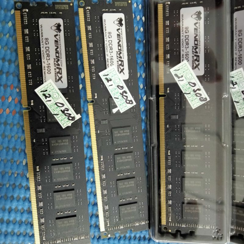 memory memory ddr3 8gb VenomRX new 12800