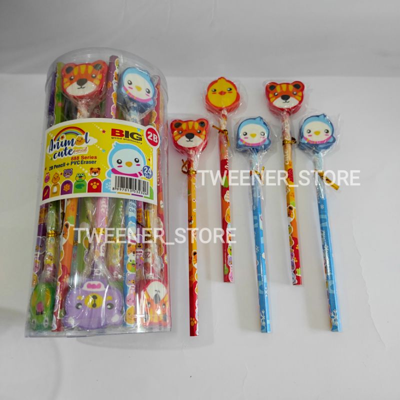 

BIG Pensil+Penghapus 2B PS-888
