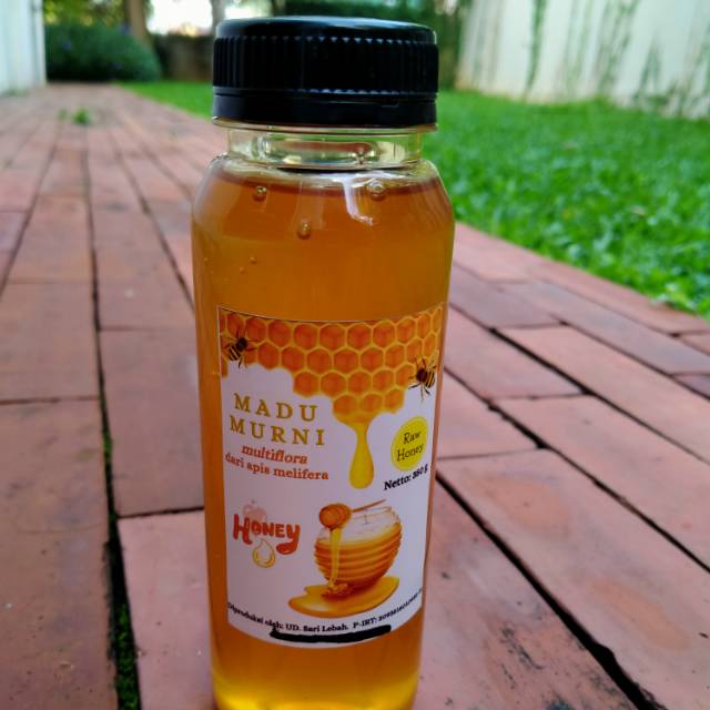 

Madu murni Raw honey multiflora 350gr
