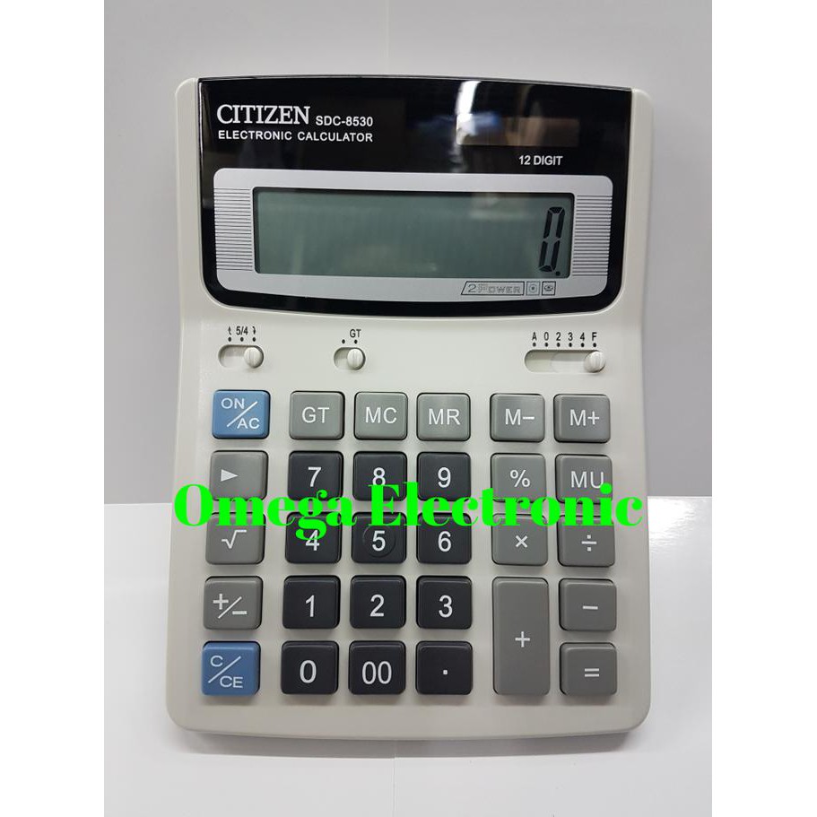 Original Citizen Sdc-8530 Kalkulator Meja Office Desktop Sdc 8530