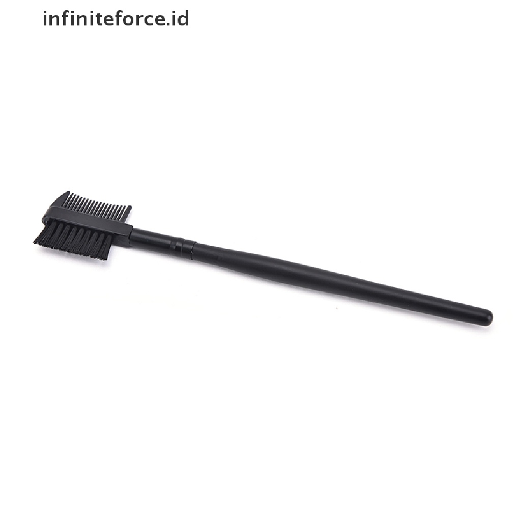 (Infiniteforce.Id) 2 In 1 Brush Alis / Bulu Mata Untuk Makeup / Kosmetik Wanita