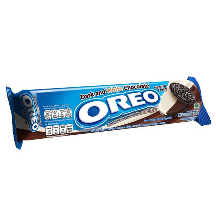 

OREO DARK & WHITE CHOCOLATE 133 GR