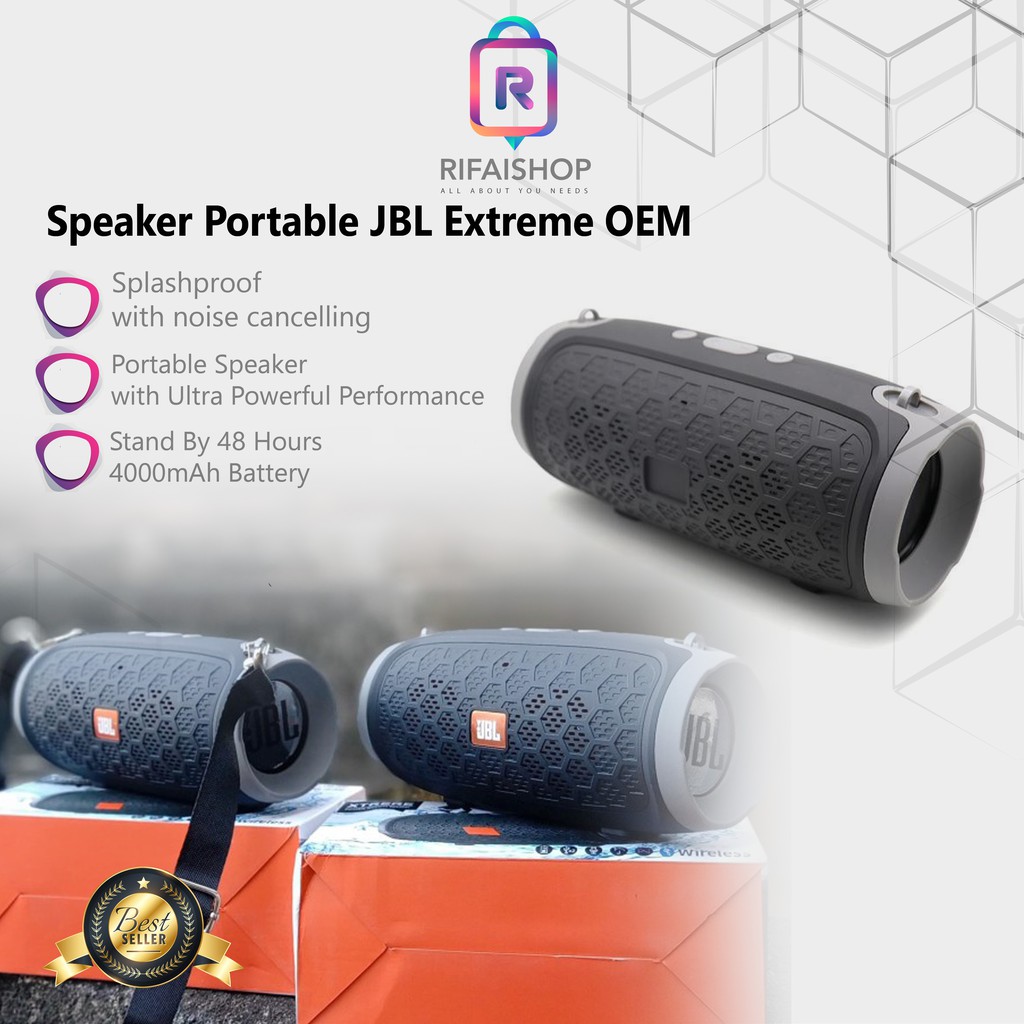 Speaker Bluetooth JBL EXTREME Splash Proof Wireless Portable