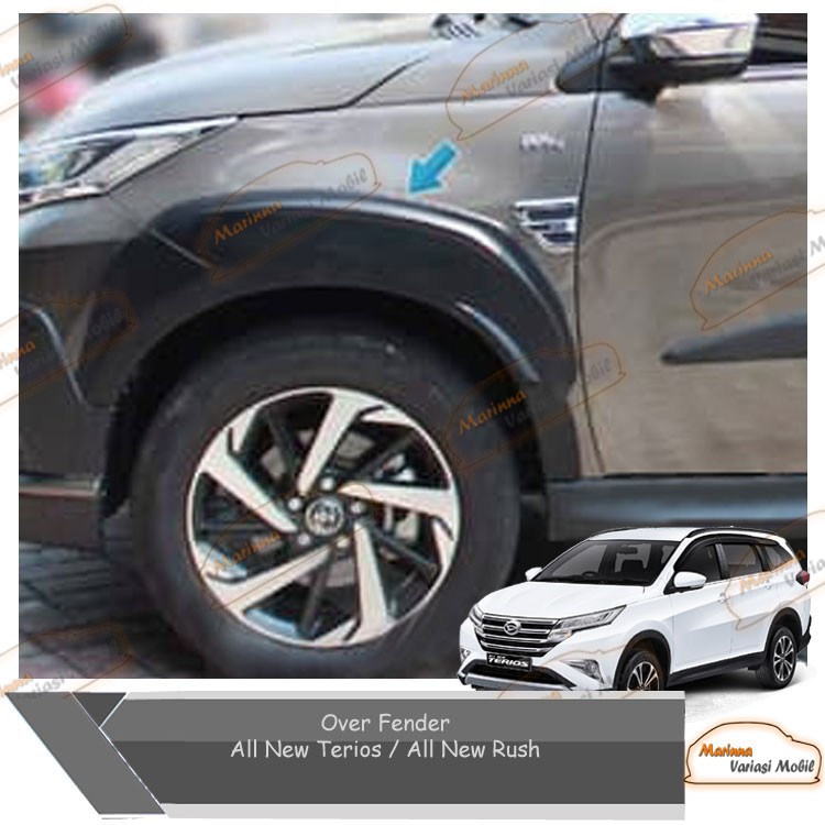 Over Fender Mobil All New Terios