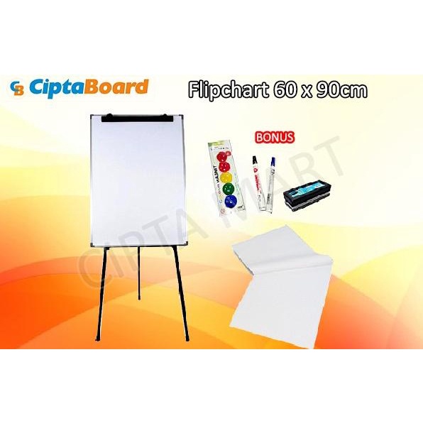 

Flipchart Cipta 60 x90cm Khusus Gojek / Grab