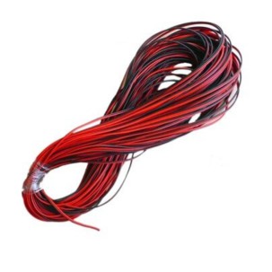 

Terlaris 22 AWG Silicone Wire Cable 1 Cm Red - Kabel Merah HELI shopee