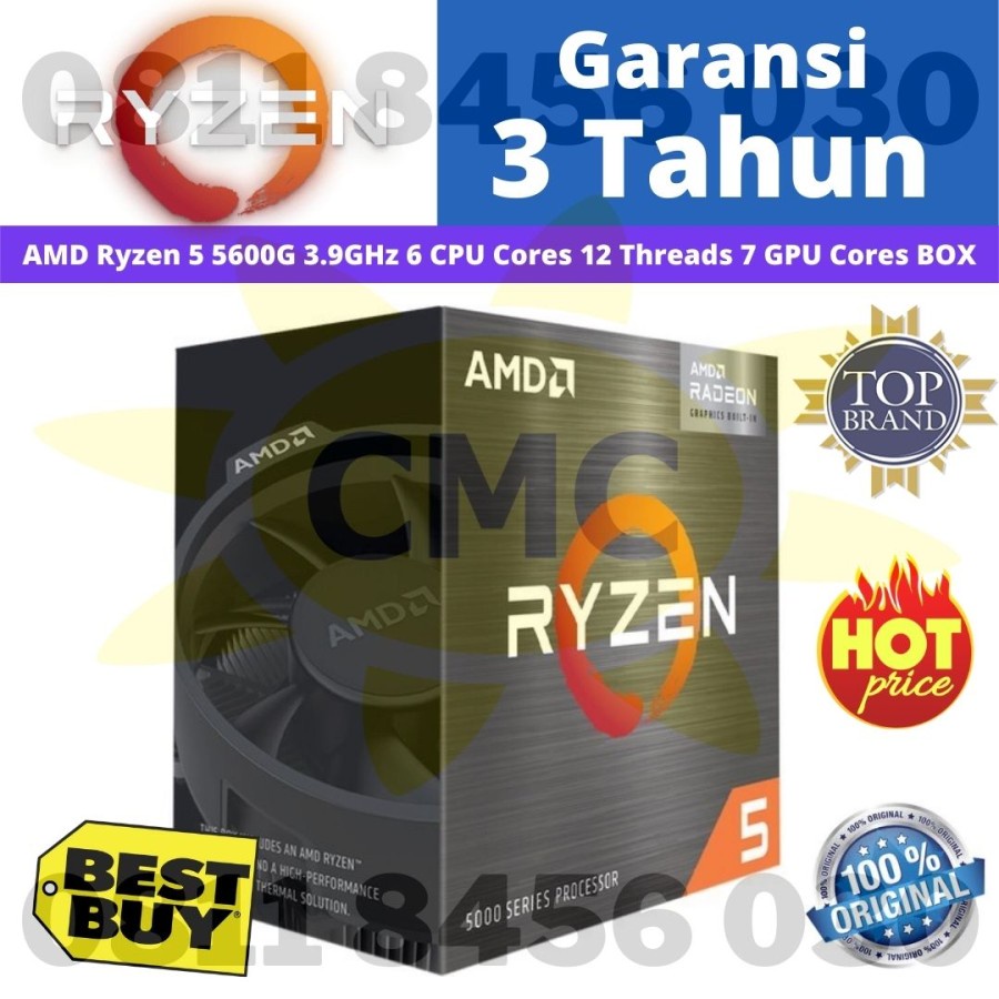 Processor AMD Ryzen 5 5600G AM4 Box