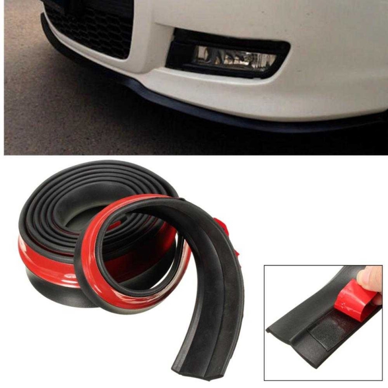 Lips Bumper Karet Pelindung Bemper Depan Mobil