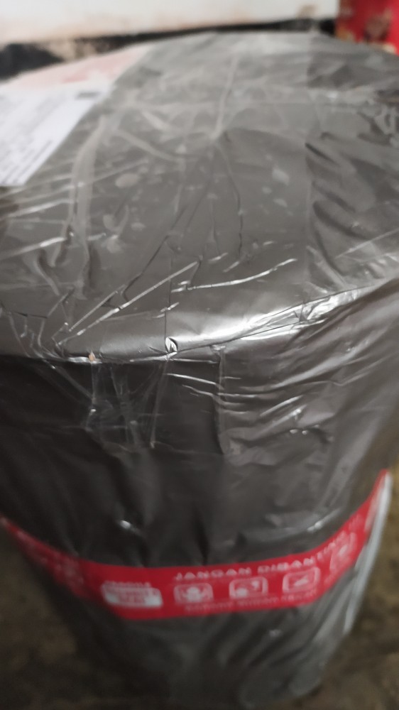 Tall Canister 10l  Merah/ Ungu Muda / Ungu (1 Pcs) Toples Tupwr