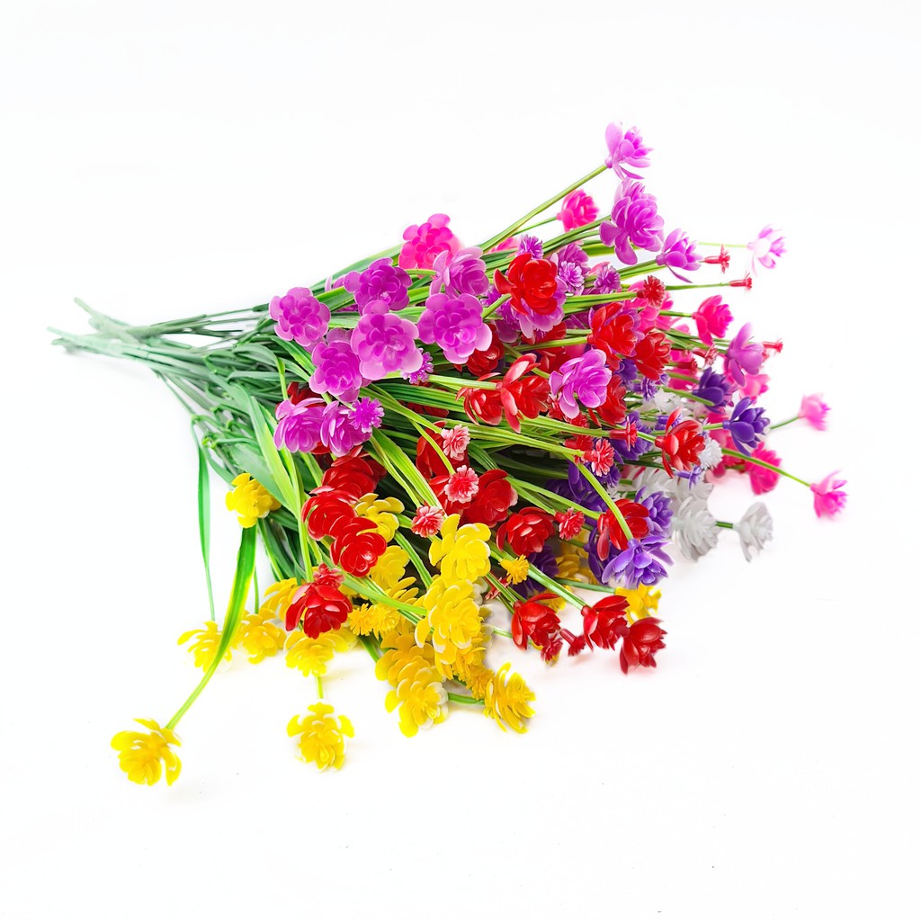 Bunga Plastik Lotus Artificial Pernak Pernik Interior Flower Dekorasi Meja - AF47