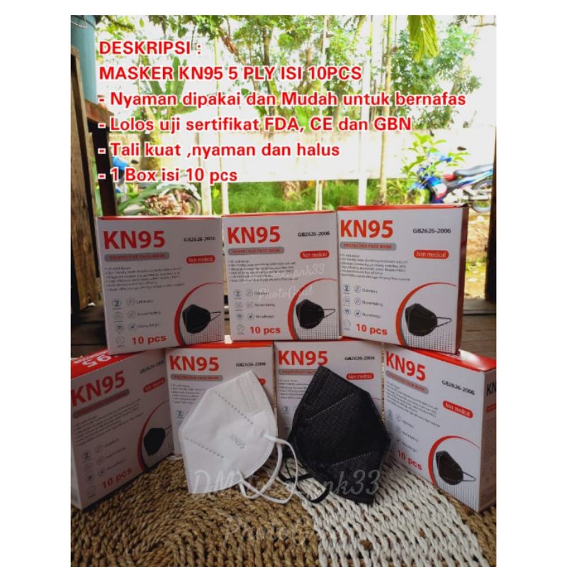 HC Masker KN95//94 Isi 10Pcs