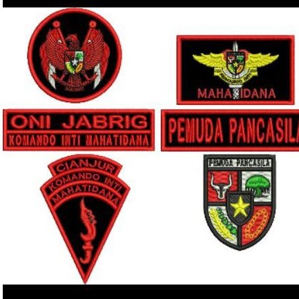 bordir atribut pemuda pancasila//bordir timbul//readystock//bisa rquest//