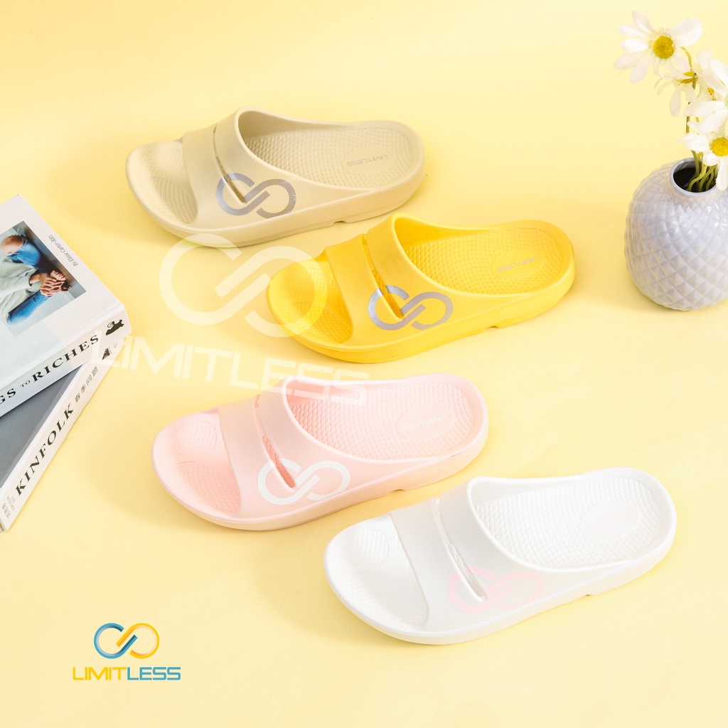 Limitless - Sandal Wanita Kesehatan Slip On Anti Selip - Size 35-40-1