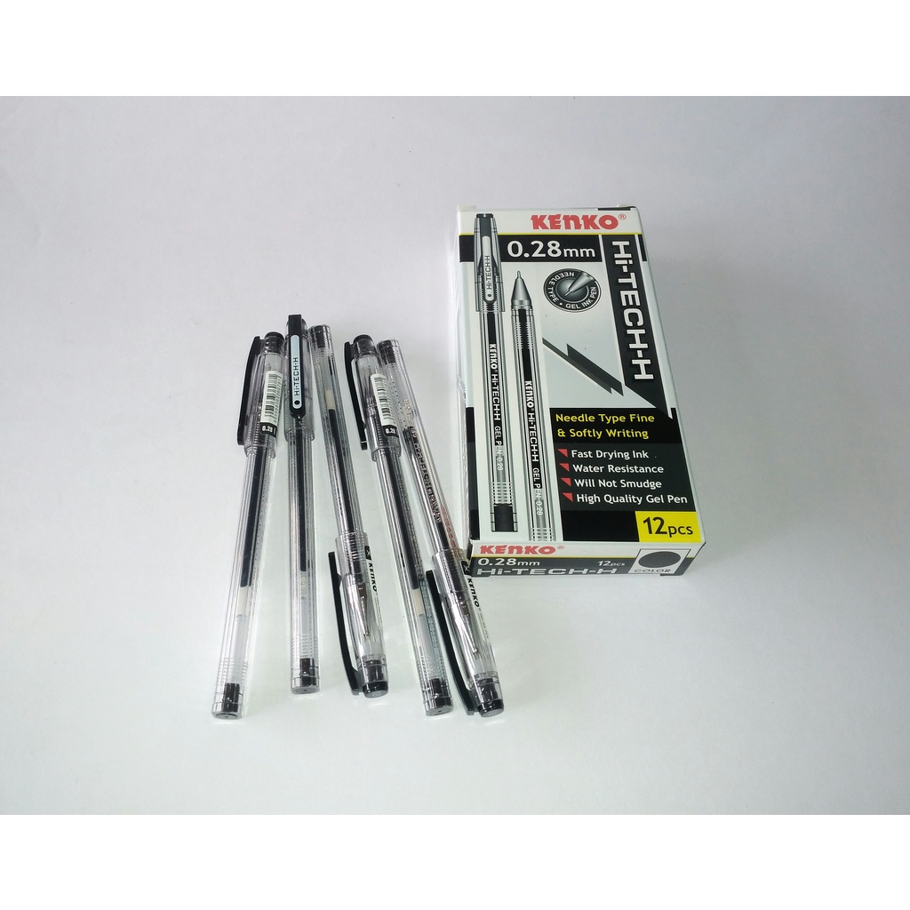 

Pulpen Pen Gel Kenko Hi Tech H 0,28mm Satuan