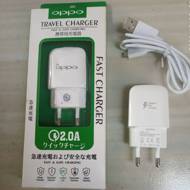 Charger Oppo fast charger