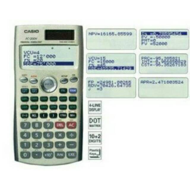 

Kalkulator/CALCULATOR FINANCIAL FC 200v#ORIGINAL PRODUK