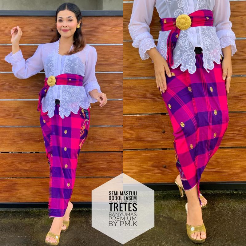 Kamen semi mastuli dobol lasem tretes include selendang