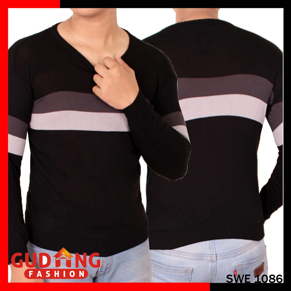 Baju Sweater Rajut Pria Terbaru - SWE 1086