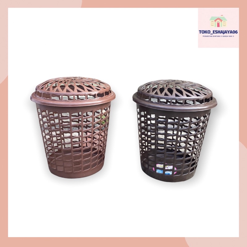 Lucky Star- Keranjang Baju Bulat