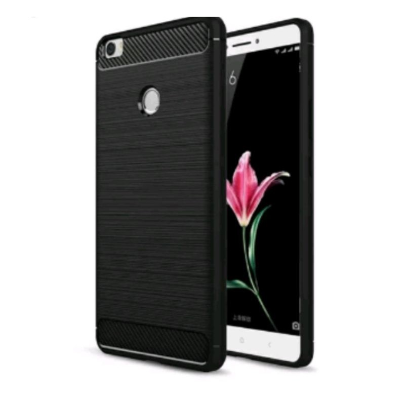 CASE SOFTCASE IPAKY CARBON XIAOMI MI MAX 2 MAX 2