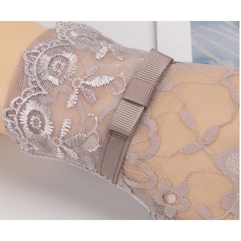 SR89 Sarung tangan Pengantin Wanita Renda halusTouchScreeen Wedding gloves