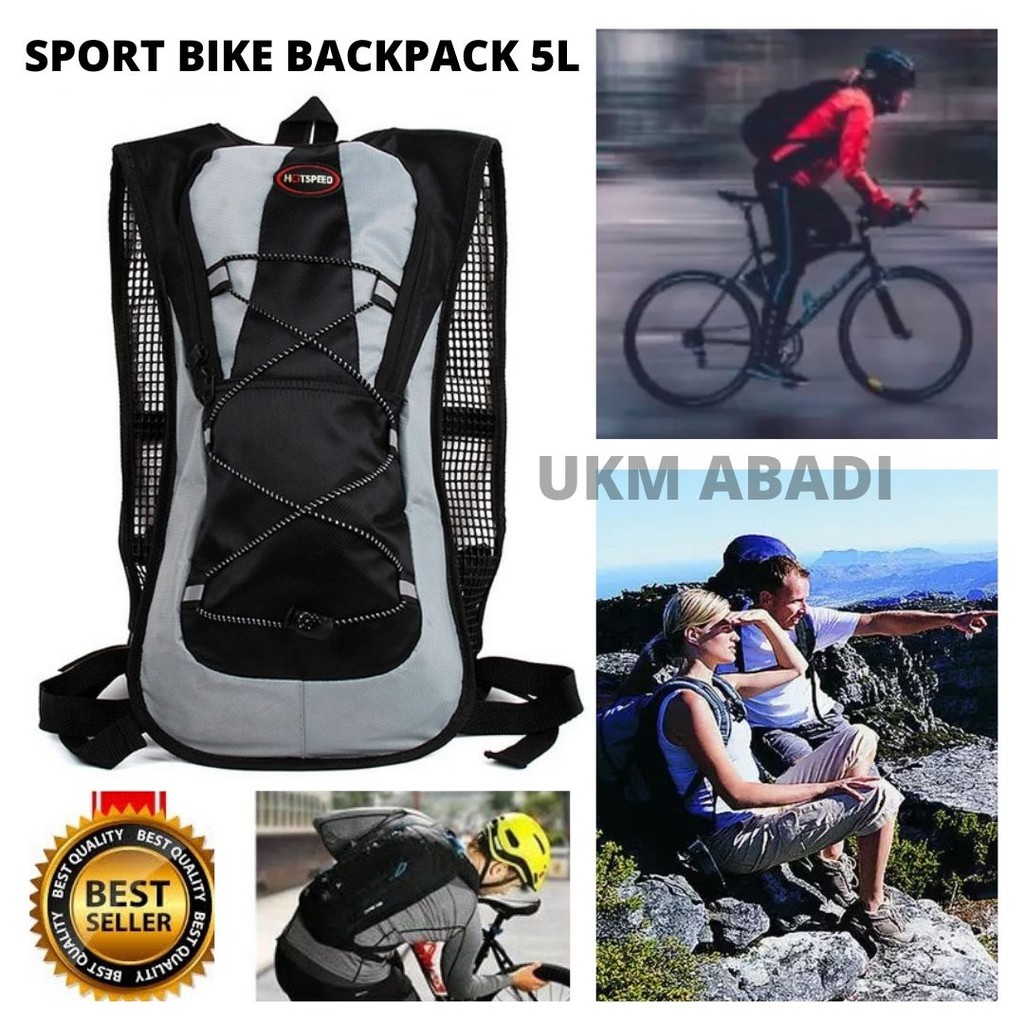 Tas Olahraga Sepeda Hiking Run Sport Bike Backpack 5L Waterproof 111134