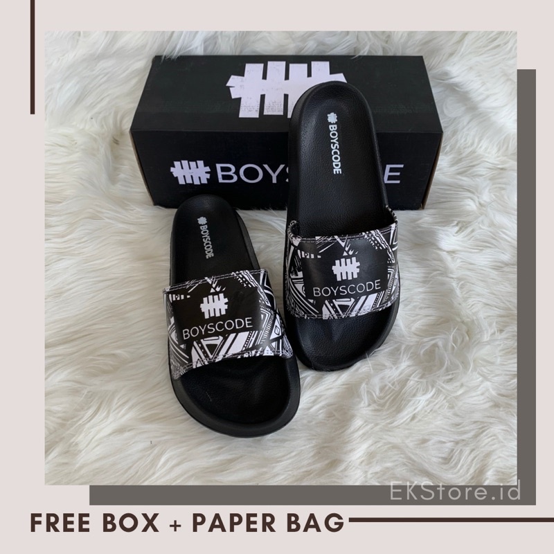 Sendal Selop Pria Boyscode | Slippers | Sandal Unisex TYPE 21 | Slide Original