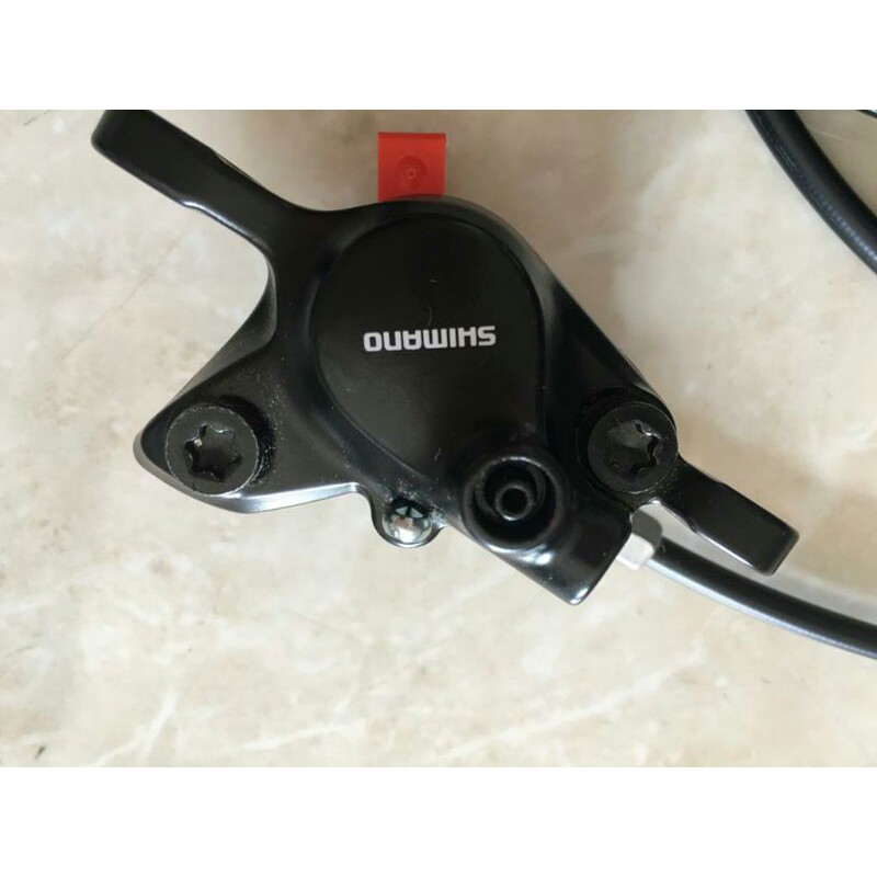 BRAKESET Shimano MT200 front and Rear New desain Discbrake hidrolik rem altus sepasang