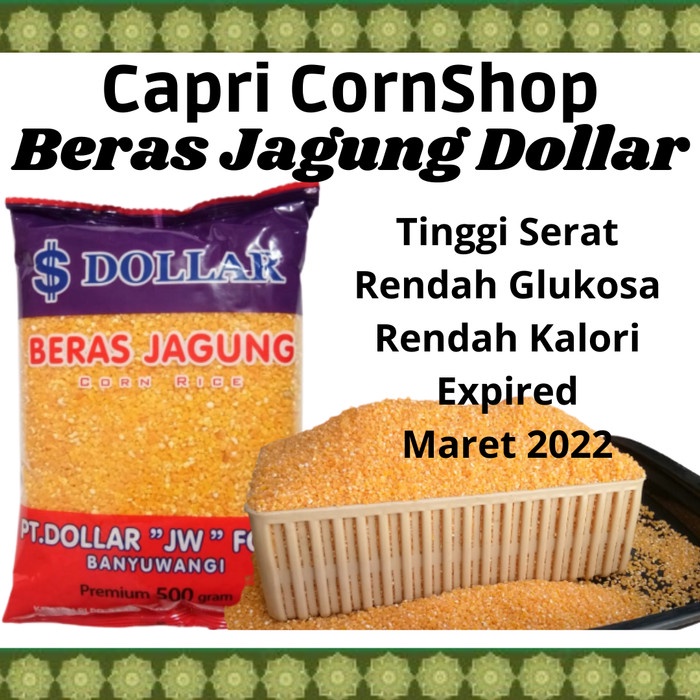 

540ffipp Beras Jagung Dollar (+ Bubble) - B.Jagung Saja 244Q4012