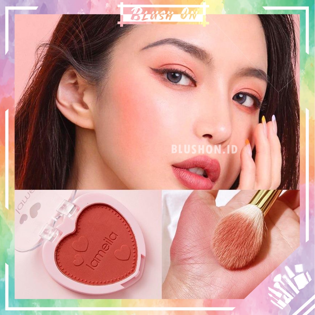Lameila Blush On 4 Color Love Pallete 5107