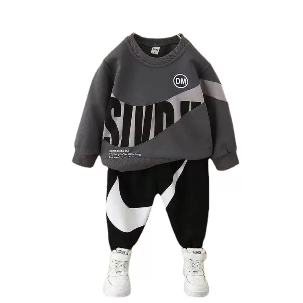 PROMO SETELAN SWEATER JOGER ANAK LAKI LAKI TERBARU/ PAKAIAN ANAK / SET NIKE 1-5 TAHUN