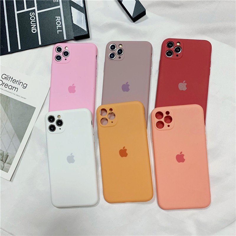 [Ready]Case iPhone 11 Candy Color Soft TPU Phone Case IPhone 6 6s 7 8 Plus Cover XR SE2020 Protective Casing phone case-7