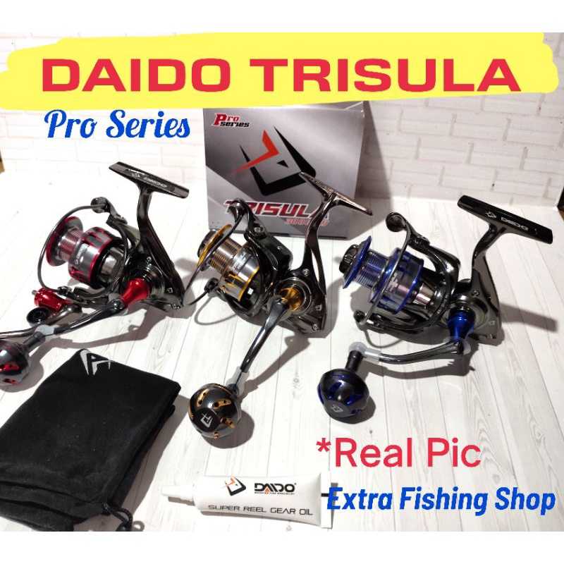 REEL DAIDO TRISULA SW  Pro Series 1000 2000 3000 4000 6000 SALTWATER SERIES || ORIGINAL || REEL PANC