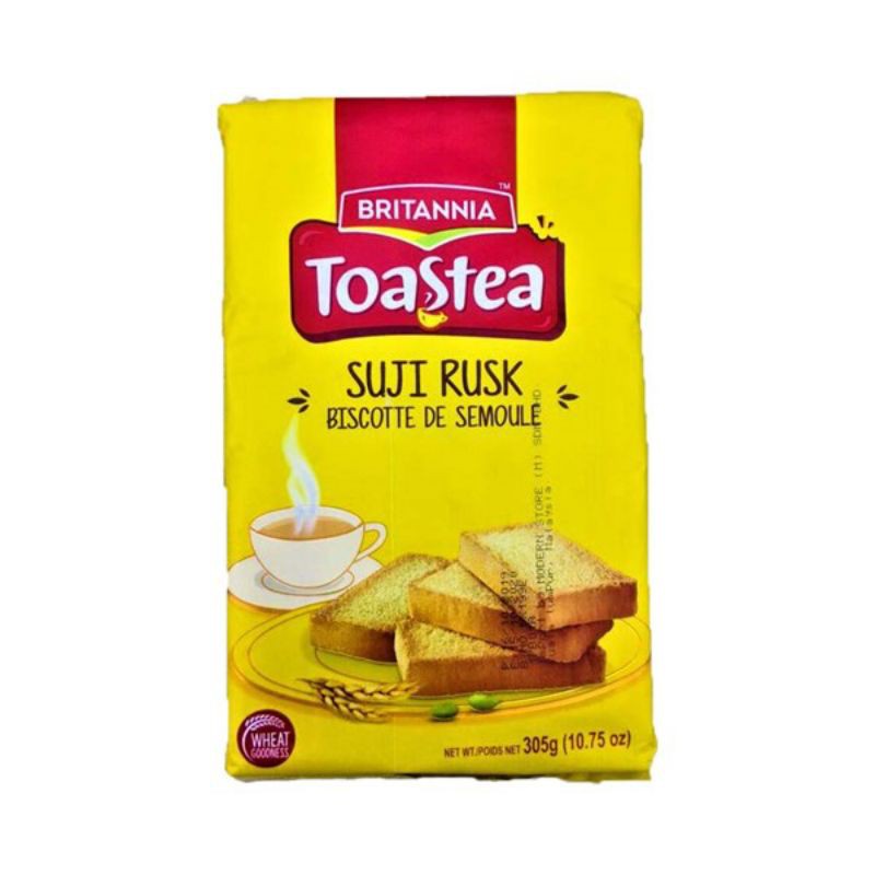 

BRITANNIA WHEAT RUSK BISCOTTE 305GR