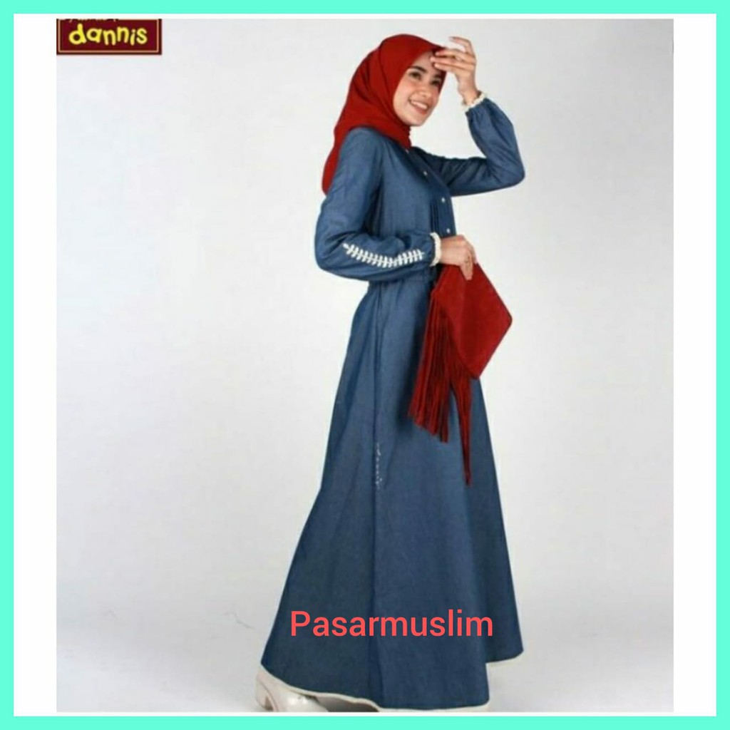 New Arival Abaya Dannis A201212 (Get Masker)