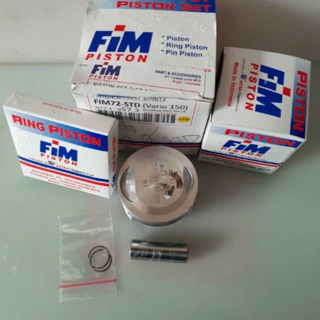 piston kit vario 150 oversize 0 FIM