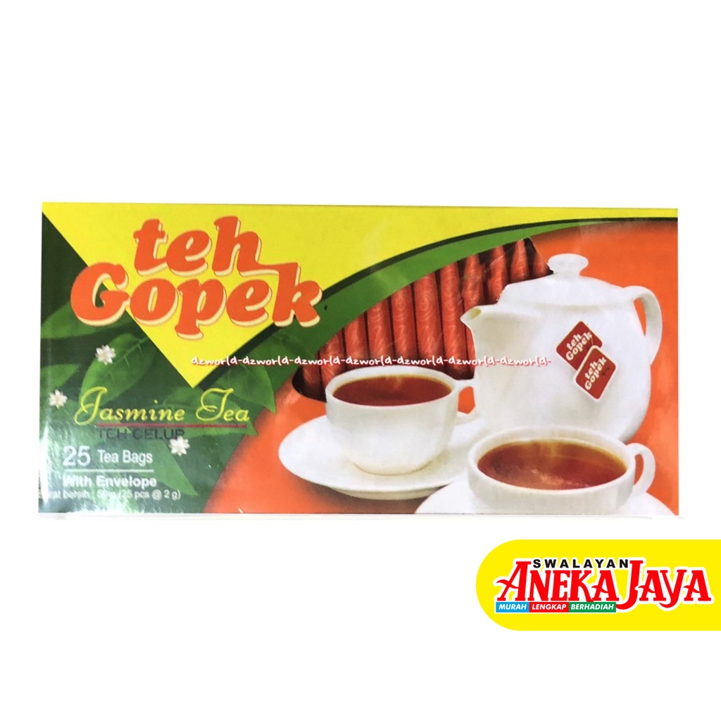 

TEH GOPEK CELUP JASMINE ISI 25 PCS DENGAN AMPLOP