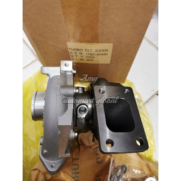 Turbo charger dutro 130ht 12 volt 17201-e0680